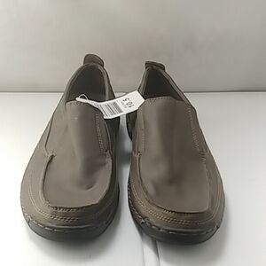 Izod Brown Slip-On Loafers Comfortable Design